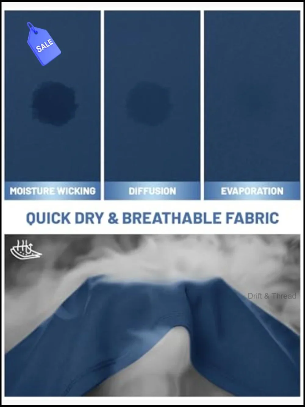 UPF 50+ Short Sleeve Athletic Shirt Moisture Wicking Quick Dry Running Rash